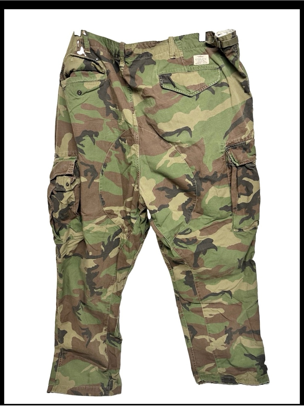 Polo Ralph Lauren Utility Surplus Camo Cargo Pants 48B
